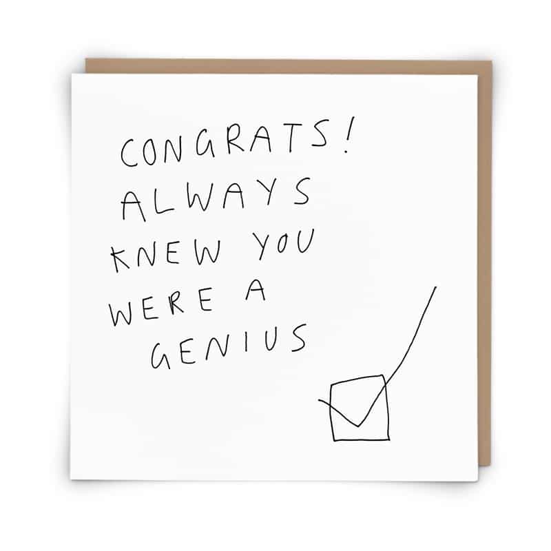 Congratulations Genius | ShareJewellers | 0113 268 5066